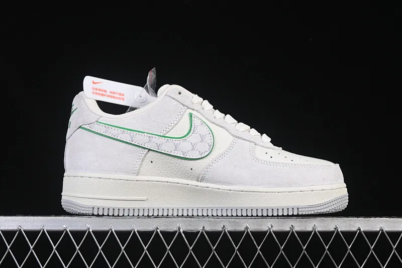 All categories Nk Air Force 1 Air Force series Nk Air Force 1 Low Air Force low-top Nike Air Force 1'07 Low LV joint white gray red Air Force 1 low-top casual sneakers YF9511-802